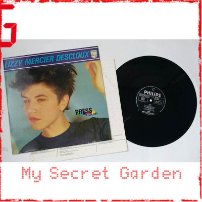 Lizzy Mercier Descloux - Press Color 1979 France Version 1st Press Vinyl LP ***READY TO SHIP from Hong Kong***